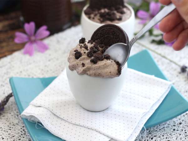 Oreo piškote mousse - Priprava korak 4