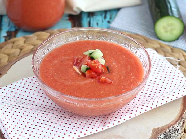 Svež in enostaven gazpacho - Priprava korak 3