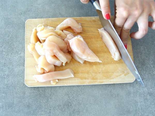 Piščanec, mariniran v sojini omaki in medu - Priprava korak 2