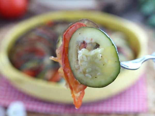 Zelo enostaven provansalski zelenjavni tian - Priprava korak 6