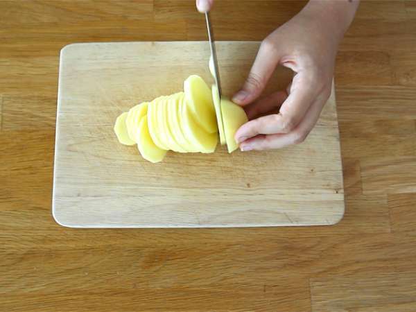 Papillote iz trske - Priprava korak 1