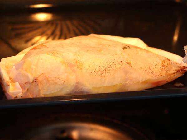 Papillote iz trske - Priprava korak 5