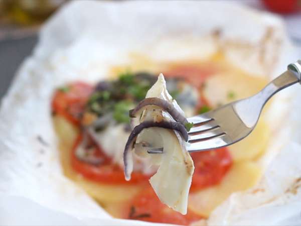 Papillote iz trske - Priprava korak 6