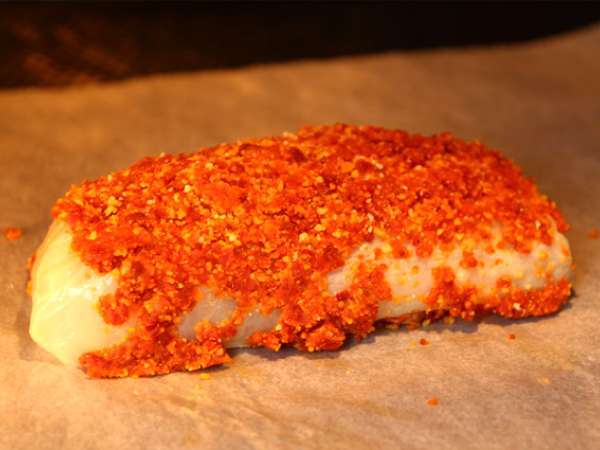 Trska v skorjici iz choriza - Priprava korak 3