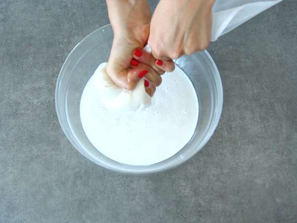 Domače mandljevo mleko - Priprava korak 3