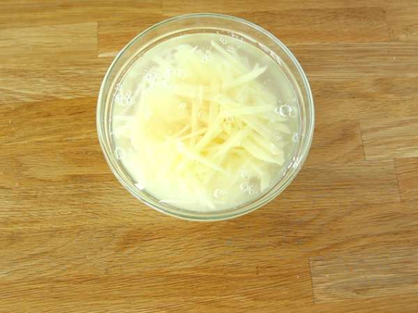 Batata Palha (pečeno) - Priprava korak 2