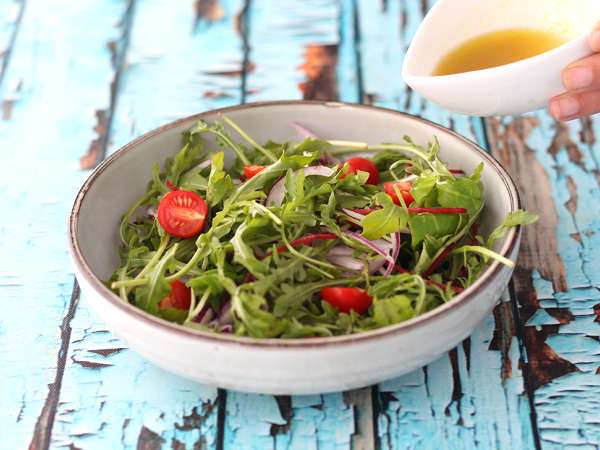 Solata s kozjim sirom - Priprava korak 2