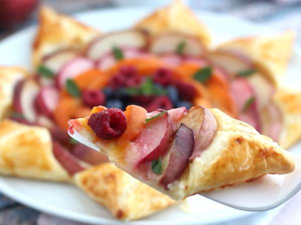 Sadni zvezdni kolač - Priprava korak 5