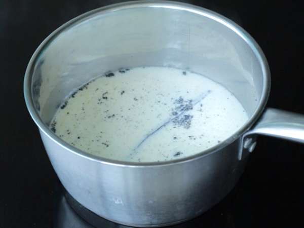 Čokoladni flan (brez glutena) - Priprava korak 1