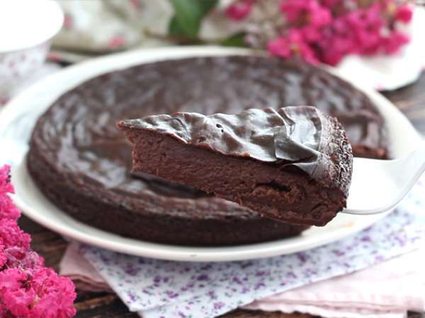 Čokoladni flan (brez glutena) - Priprava korak 5