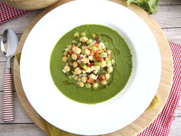 Solatna juha in solata iz čičerke - Priprava korak 6