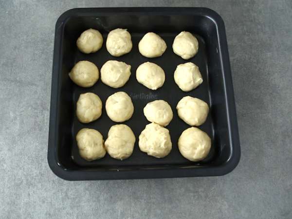 Brioche Butchy - Brioche brez masla - Priprava korak 4