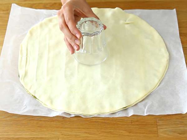 Listnato testo s pestom - Priprava korak 2