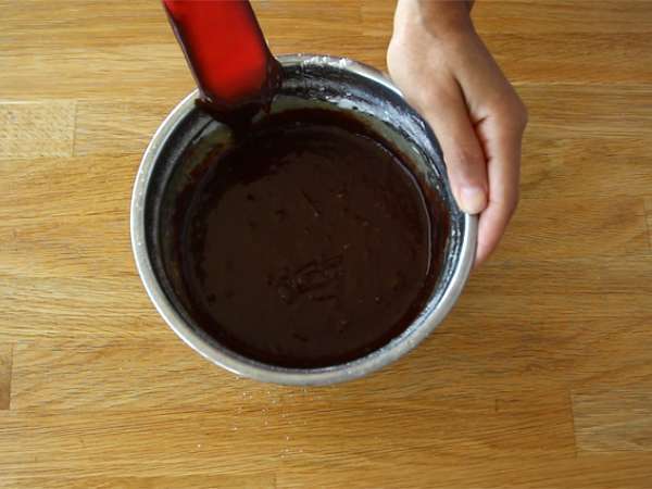 Bounty Brownie - Priprava korak 1