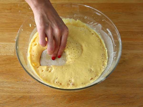 Fritte iz jajčevcev - Priprava korak 2