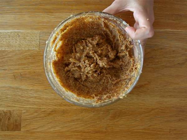 Polovični figov, polovični grozdni kolač - Priprava korak 1