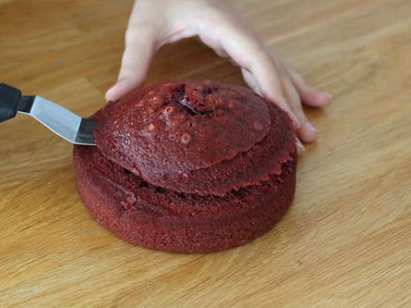 Rdeča žametna torta - Priprava korak 8