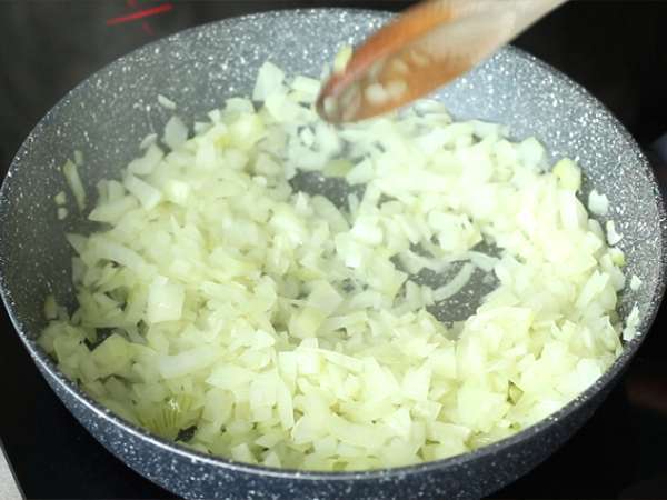 Enostavno Chakchouka - Priprava korak 2