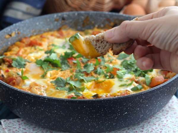 Enostavno Chakchouka - Priprava korak 6