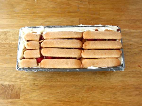 Malinov tiramisu dnevnik - Priprava korak 7