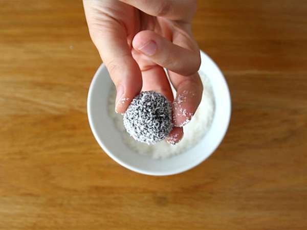 Čokoladno obloženi tartufi - Priprava korak 5