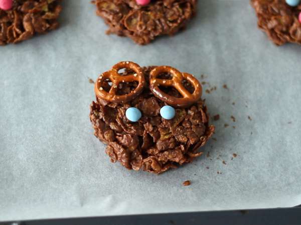 Roza peščene torte Božični severni jeleni - Priprava korak 4