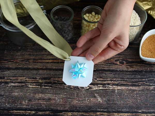 Komplet riževega pudinga iz temne in bele čokolade - Priprava korak 2