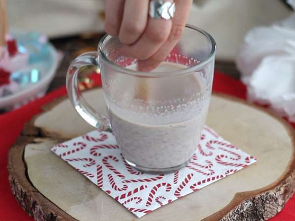 Vroče čokoladne lizike: temna čokolada + praženi lešniki - Priprava korak 5