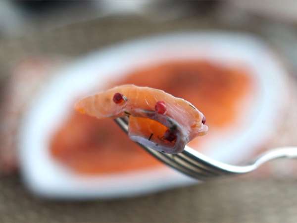 Gravlax, mariniran losos po švedsko - Priprava korak 6