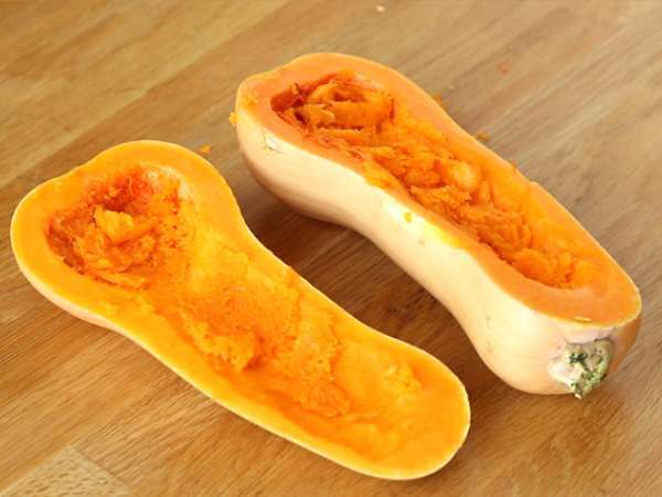 Motovilec, polnjen s kvinojo in granatnim jabolkom - Priprava korak 2