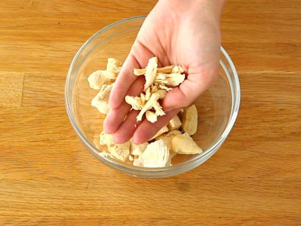 Spomladanski zvitki - piščančje kozice - Priprava korak 2