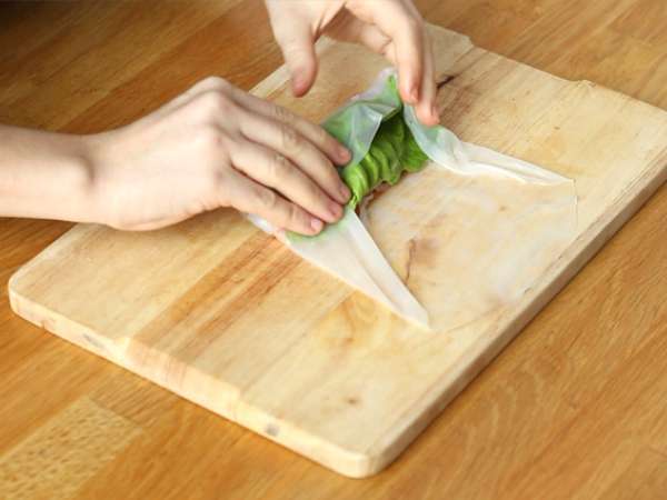 Spomladanski zvitki - marinirana govedina - Priprava korak 6