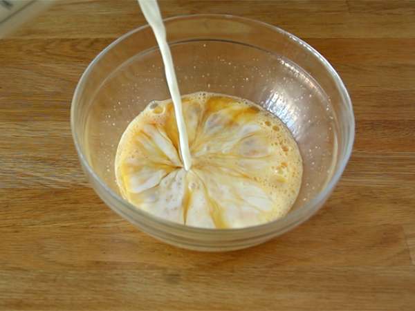 Testo za palačinke Pastis - Priprava korak 1