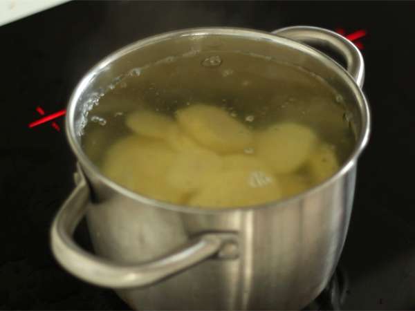 Raclette gratin - Priprava korak 1