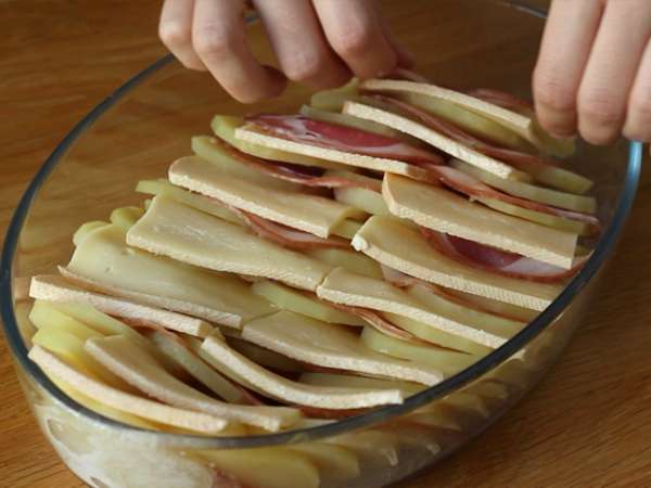 Raclette gratin - Priprava korak 4