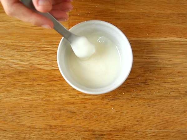 Limonin in ovseni brownie z limonino glazuro - Priprava korak 4