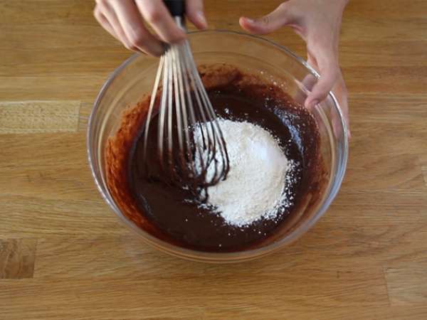 Brownie brez masla - Priprava korak 3