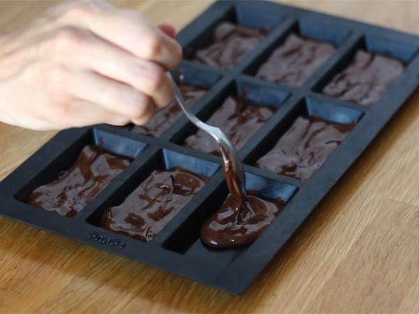 Žitna ploščica iz puhastega riža z arašidi - Priprava korak 3