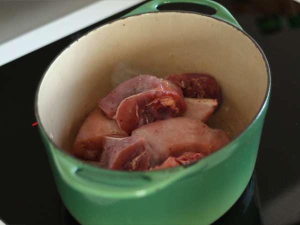 Coq au vin - Priprava korak 2