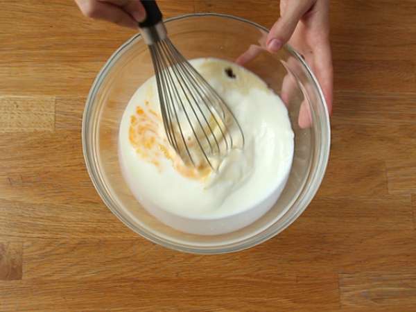 Cheesecake in francoski toast cheesecake bars (francoski toast cheesecake bars) - Priprava korak 2