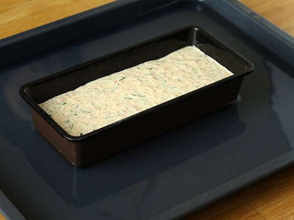 Terina iz svežega lososa in dimljenega lososa - Priprava korak 3