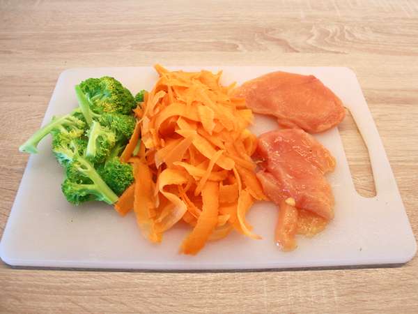 Piščanec v zavitku (enostavno in zdravo) - Priprava korak 1