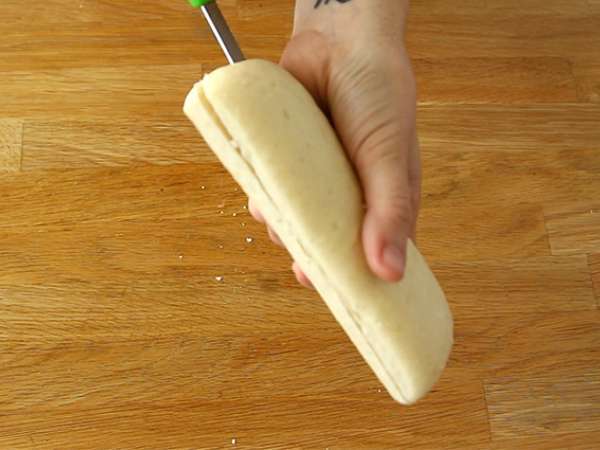 Panini Raclette - Priprava korak 1