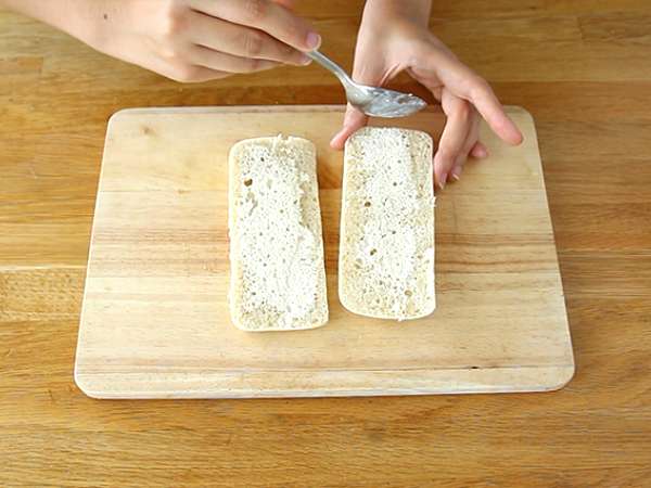 Panini Raclette - Priprava korak 2