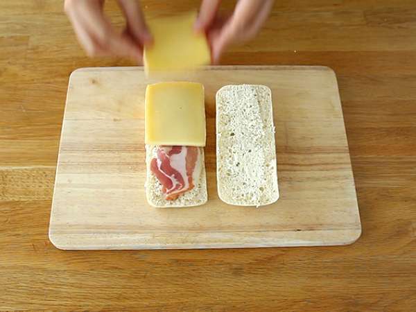 Panini Raclette - Priprava korak 3