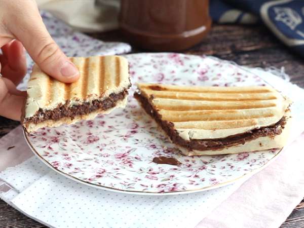 Panini z namazom - Priprava korak 4