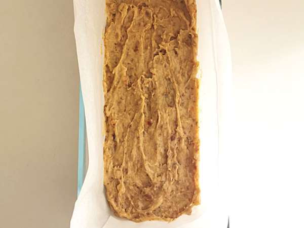 Veganske in brezglutenske domače ploščice Snickers - Priprava korak 5