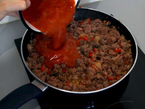 Sloppy Joes Burger - Priprava korak 3