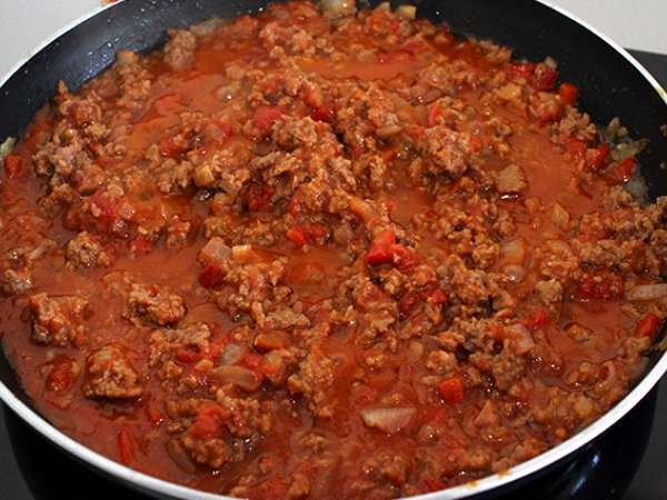 Sloppy Joes Burger - Priprava korak 4