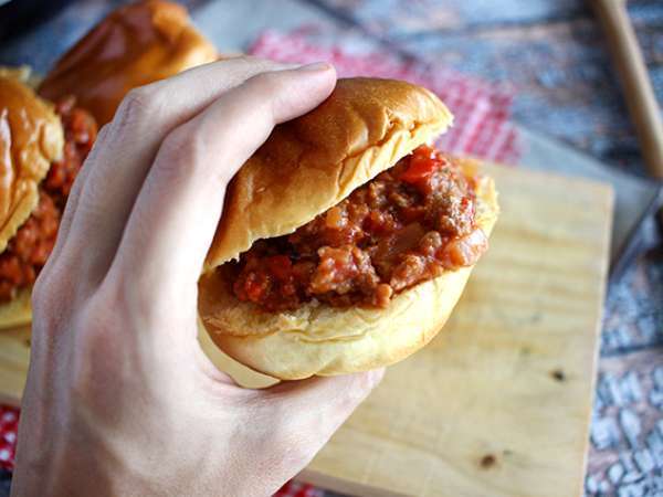 Sloppy Joes Burger - Priprava korak 6